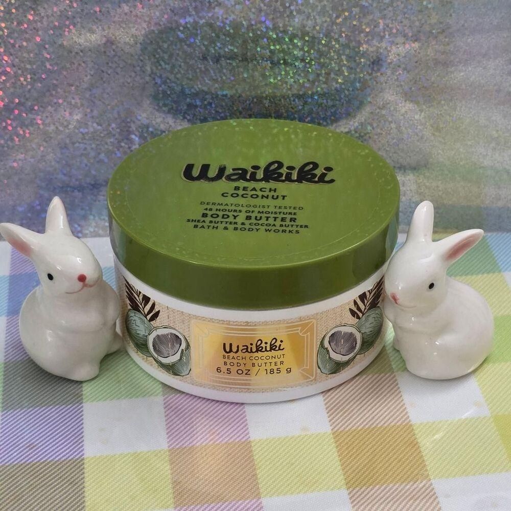 Bath & Body Works Waikiki Beach Coconut Body Butter 6.5oz NEW RARE